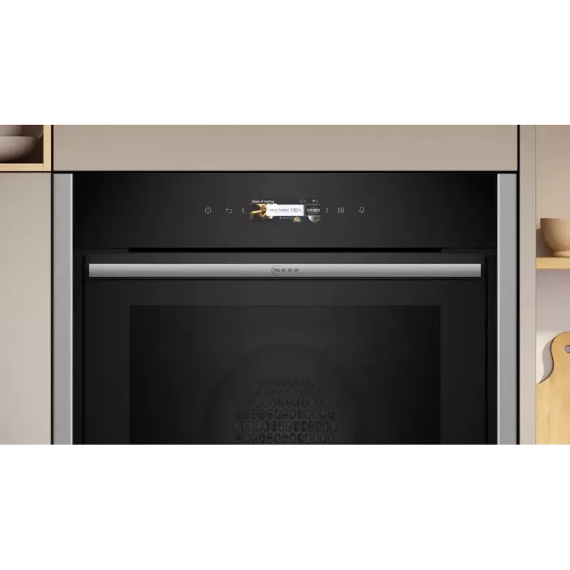 Neff B54CR71N0 Backofen 71 L Schwarz, Edelstahl