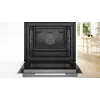 Bosch Serie 8 HRG7764B1 Einbaubackofen, 60 cm, 71 l, A+, Dampf, AirFry, Pyrolyse, Home Connect, Schwarz