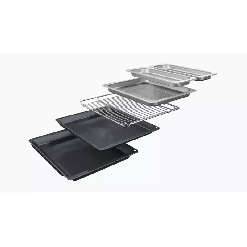 Bosch Serie 8 HSG7361B1 Backofen 71 L Schwarz