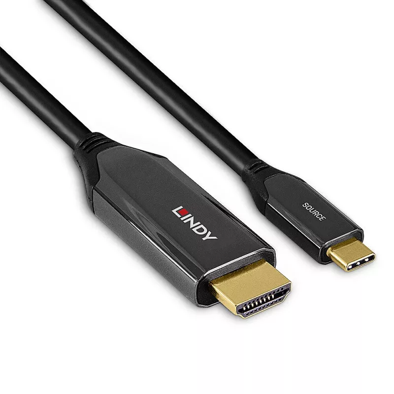 Lindy 2m USB-Typ-C-auf-HDMI-8K60-Adapterkabel