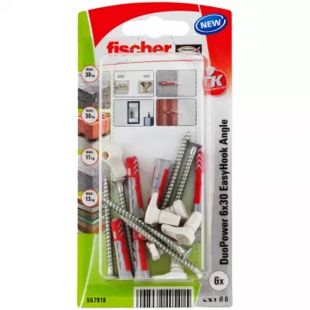 Fischer 557916 Schrauben- und Dübelset
