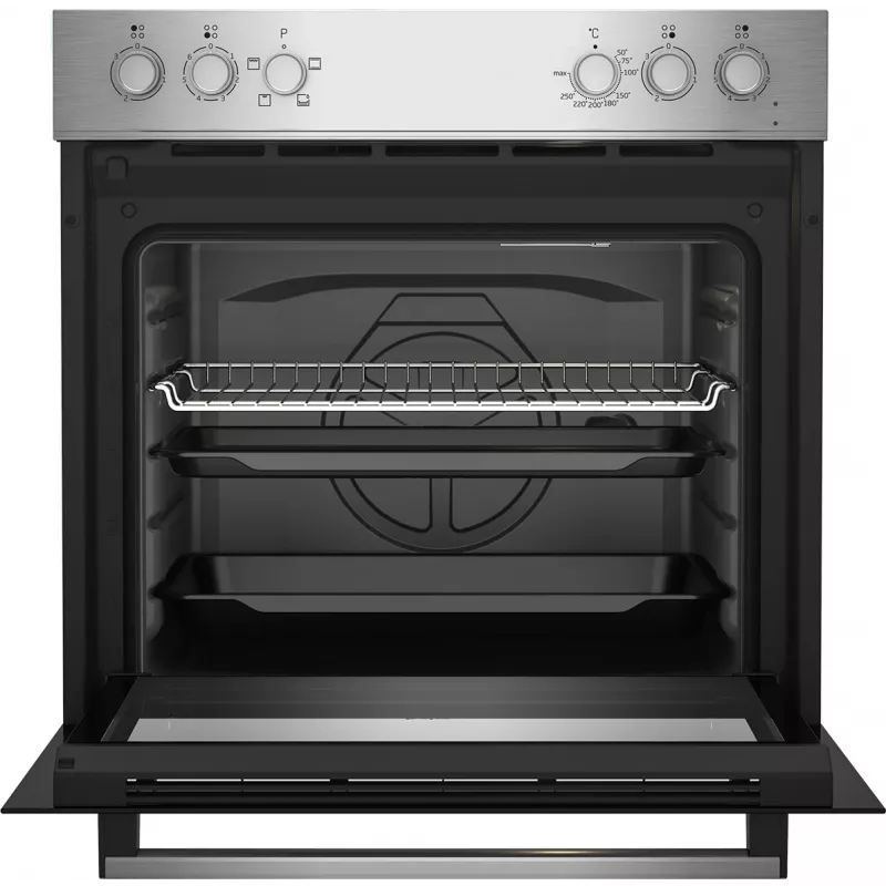 Beko BBUC12020X Kochgeräte-Set Glaskeramikkochfeld Elektrisch