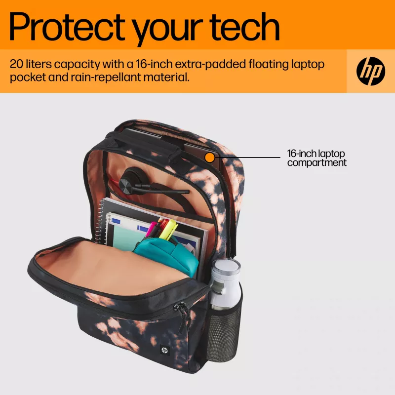 HP Campus XL Tartan Plaid Backpack, Rucksack, 620 g
