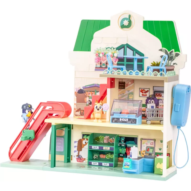 Spielset Polesie MS18918 – Bluey-Themen-Einkaufsset, mit Sound, AAA-Batterie, ab 3 Jahren