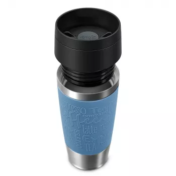 EMSA Travel Mug Classic 360 ml blau Edelstahl Reisebecher