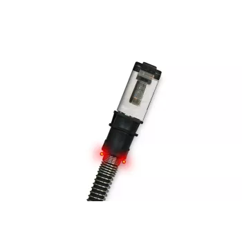 PatchSee PCI6-F/8 Cat6a F/UTP Patchkabel 2,4 m, Schwarz