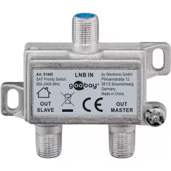 Kabel-Splitter Goobay SAT Priority Splitter
