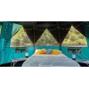 Tent Coleman Octagon Grün Gelb