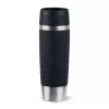 EMSA Travel Mug Waves Grande 500 ml Schwarz, Edelstahl