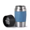 EMSA N21602 0,3 l Thermobecher blau, Edelstahl