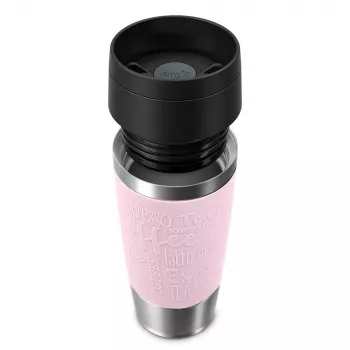 EMSA Travel Mug Classic 360 ml pink Edelstahl-Reisebecher