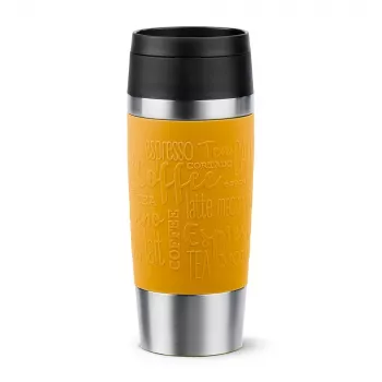 EMSA Travel Mug Classic 360 ml gelb Edelstahl-Reisebecher