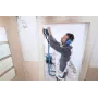 Bosch GET 75-150 Professional Exzenterschleifer, 750 W, 150 mm, 7300 U/min, L-BOXX, Schwarz/Blau