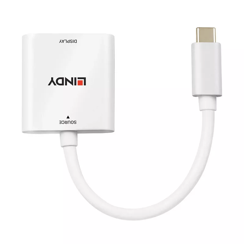 I/O-Konverter USB-C zu HDMI Lindy 43339 1 Schwarz