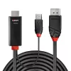 Lindy 1m HDMI auf DisplayPort Kabel HDMI USB Typ-A DisplayPort