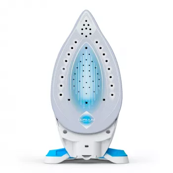 Tefal Express Airglide SV8002 1,8 L Durilium Airglide-Bügelsohle Blau, Weiß