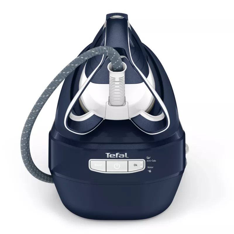 Tefal Pro Express Ultimate II GV9720 Dampfbügelstation, 3000 W, 1,2 l, Durilium Airglide Autoclean Ultra Thin Bügelsohle, Blau/Weiß