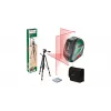 Bosch UniversalLevel 3 Set 0603663905 Kreuzlinienlaser, rote Linien, 10 m, Grün/Schwarz