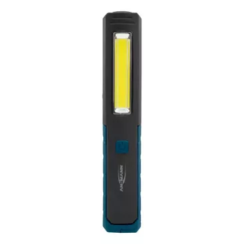 Hand-Taschenlampe Ansmann WL210B Schwarz Blau COB LED 12h Akkulaufzeit