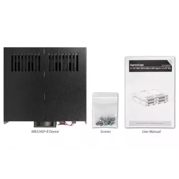 Festplatten-Array Icy Dock MB324SP-B