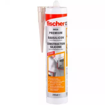 Silikondichtstoff Fischer 512213 Grau