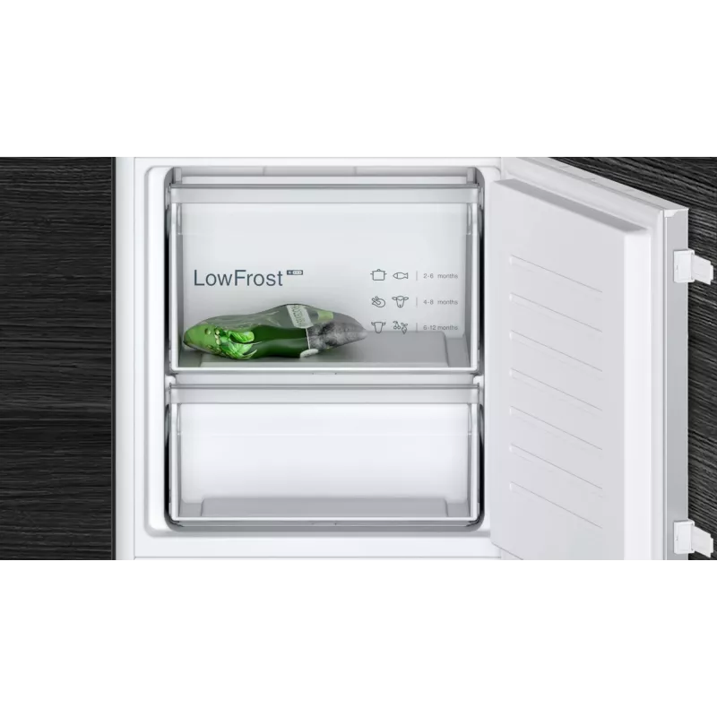 Siemens iQ100 KI87VNSE0 Kühl-/Gefrierkombination, 270 l (200 l + 70 l), Energieeffizienzklasse E