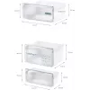 Siemens iQ100 KI87VNSE0 Kühl-/Gefrierkombination, 270 l (200 l + 70 l), Energieeffizienzklasse E