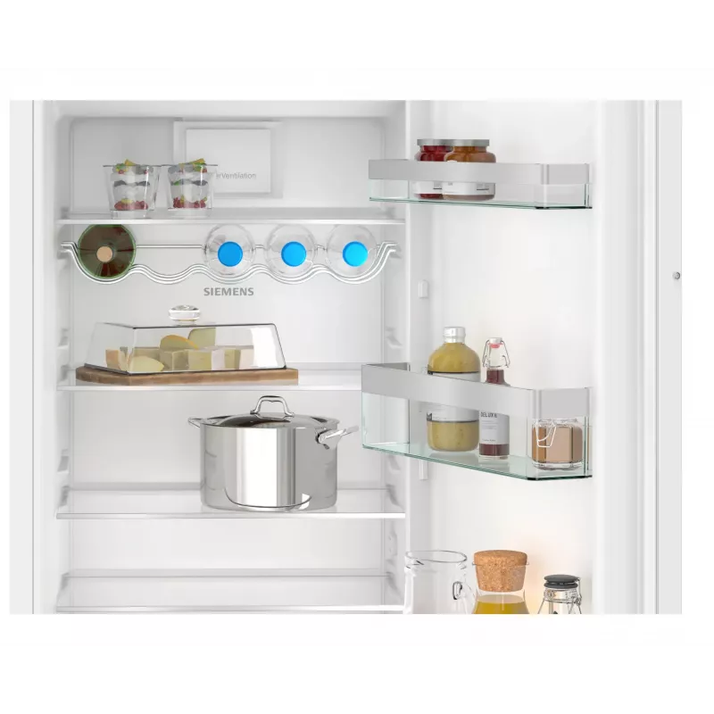Siemens iQ300 KI82LVFE0 Kühlschrank, 280 l (246 l + 34 l Gefrierfach), Energieeffizienzklasse E, Türanschlag rechts (wechselbar)