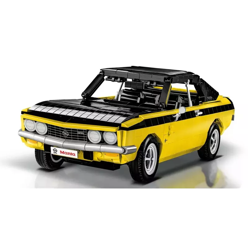 Konstruktionsspielzeug Cobi Opel Manta A 1970 Modell im Maßstab 1:12, Bausteinset