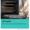 Siemens iQ700 CM776GKB1 Backofen 45 L 900 W Schwarz, Edelstahl