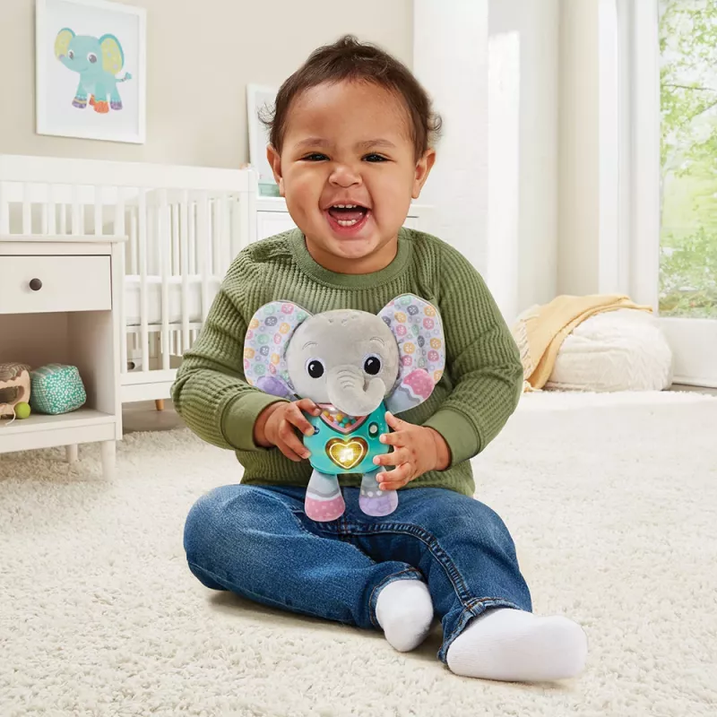 Spielzeugfigur VTech Melody Elephant 80-566704 — pädagogisches Klangspielzeug mit farbenfrohem Design