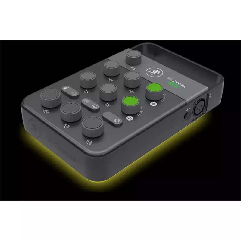 Mackie M-Caster Live Live-Streaming-Interface, Schwarz