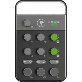 Mackie M-Caster Live Live-Streaming-Interface, Schwarz