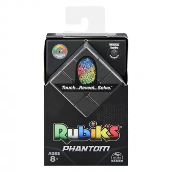 Rubik’s Phantom, 3x3 Würfel fortschrittliche Technologie anspruchsvolles 3D-Puzzle Reisespiel Stressabbau Fidget-Spielzeug Activity-Würfel, für Erwachsene & Kinder ab 8 Jahren