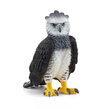 schleich WILD LIFE Harpyie, 3 Jahre, Wald, Wildtiere / Abenteuerspielzeug, Schwarz, Weiß, Gelb, Kunststoff