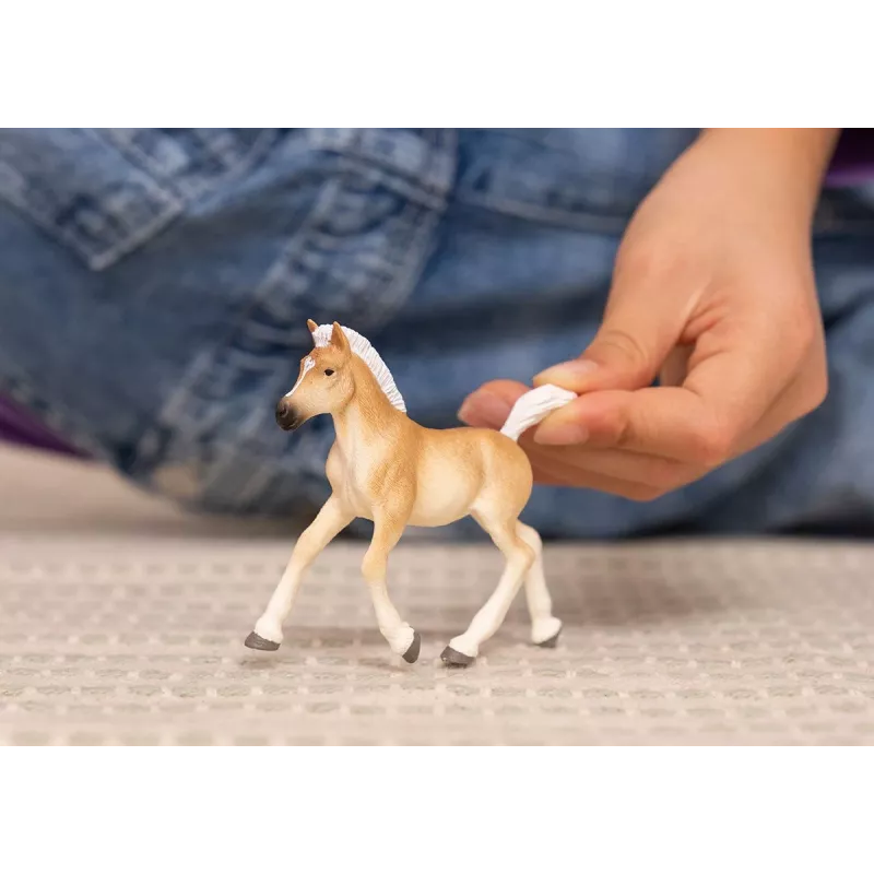 schleich HORSE CLUB Haflinger Fohlen, 5 Jahr(e), Pferde, Beige, Braun, Kunststoff