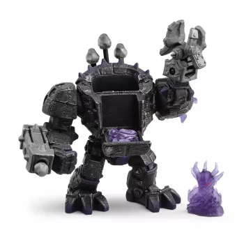 schleich ELDRADOR CREATURES Shadow Master Roboter mit Mini-Kreatur Schwarz