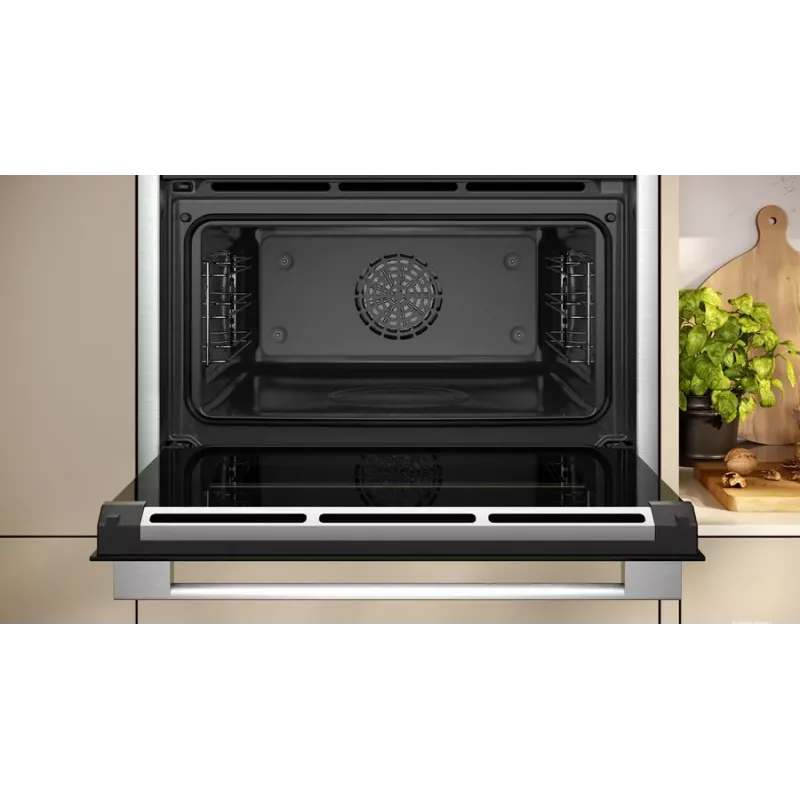 Neff C24FS31N0 Dampfgarer Medium Schwarz, Edelstahl Touch