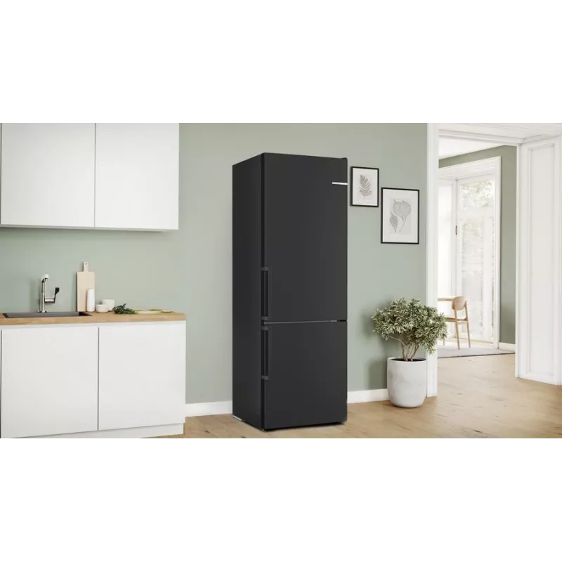 Bosch Serie 4 KGN49VXCT Kühl-Gefrierkombination Freistehend 440 l Edelstahl
