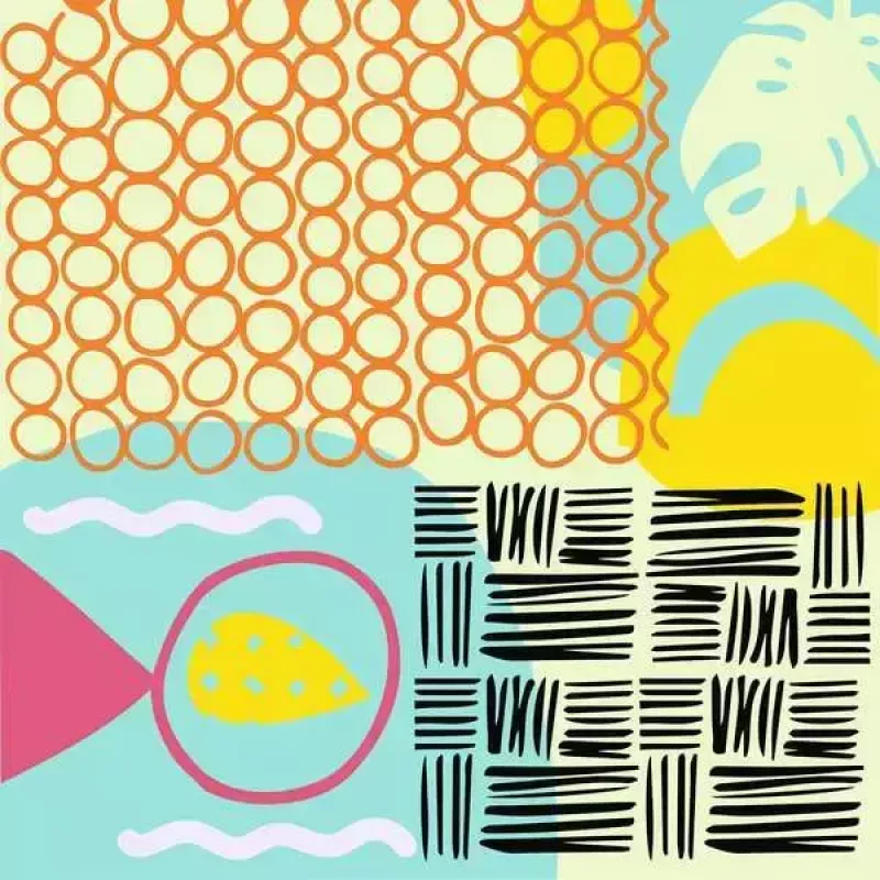 Farbset Ravensburger CreArt Funky Shapes – Malset für kreative Kunstprojekte