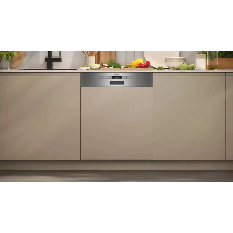 Neff S145EAS01E Geschirrspüler Teilintegriert 13 Maßgedecke