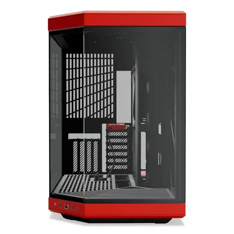PC-Gehäuse HYTE Y70 Midi Tower Schwarz, Rot