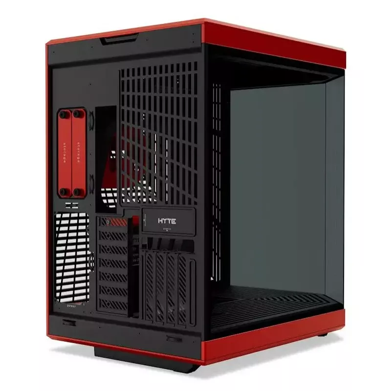 PC-Gehäuse HYTE Y70 Midi Tower Schwarz, Rot