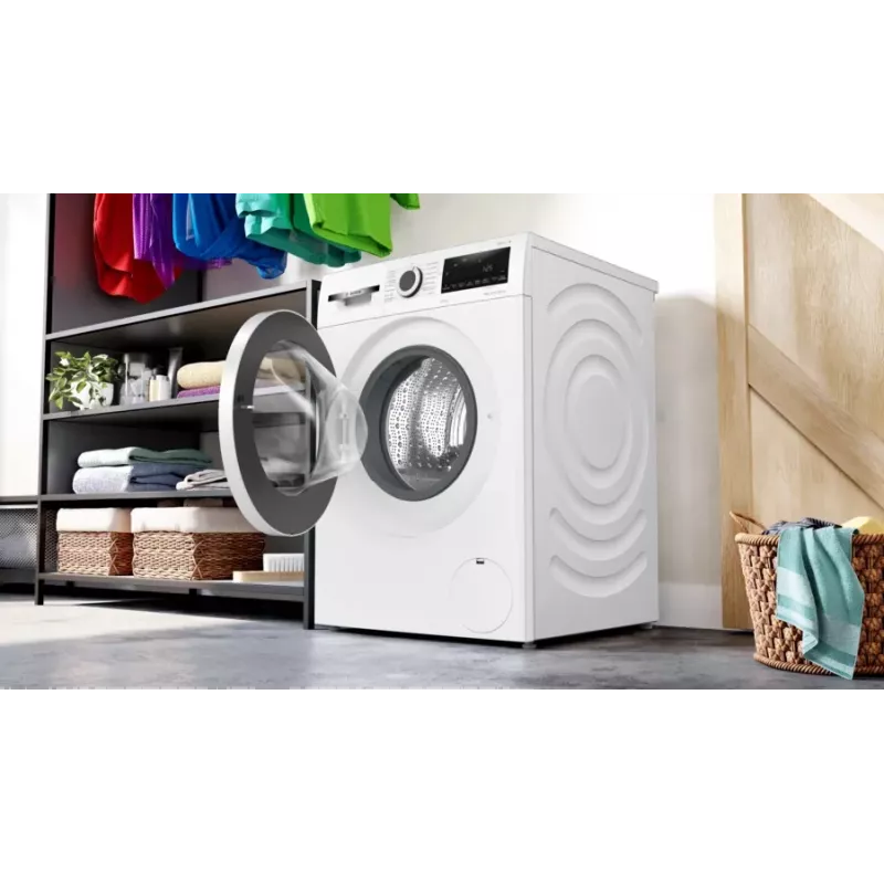 Bosch Serie 4 WNA13441 Waschtrockner freistehend Frontlader Weiß