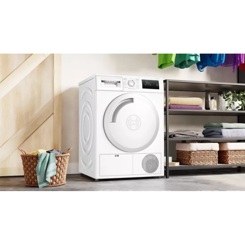 Bosch Serie 4 WTH83003 Wäschetrockner Freistehend Frontlader 7 kg Weiß