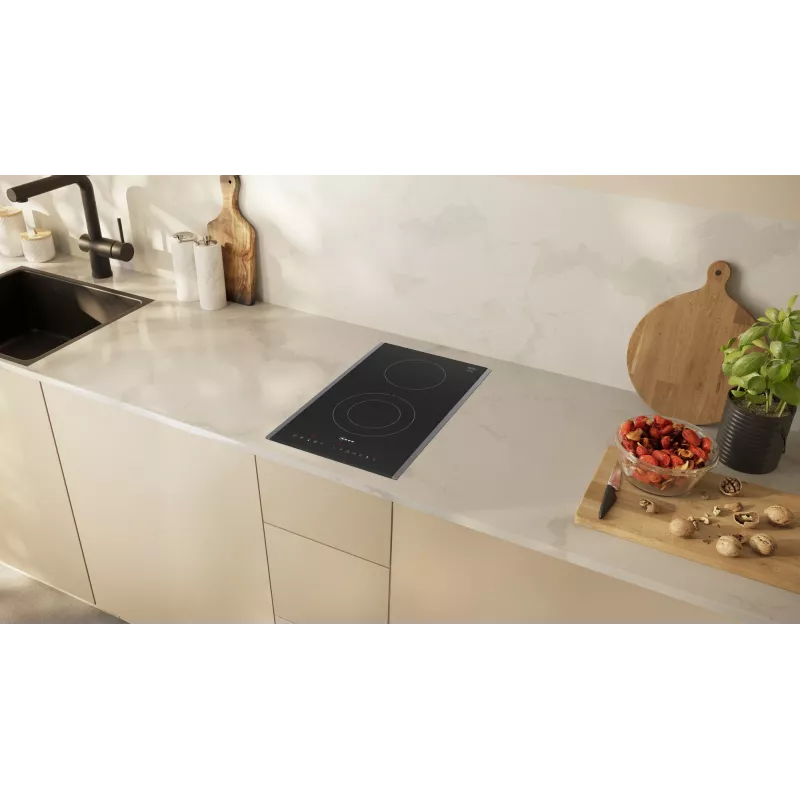 Neff T13TDF9L8 Kochfeld Schwarz Einbau 30 cm Keramikkochfeld 2 Zone(n)