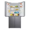 Samsung RF48A400EM9 Side-by-Side Kühlschrank freistehend 488 L Silber