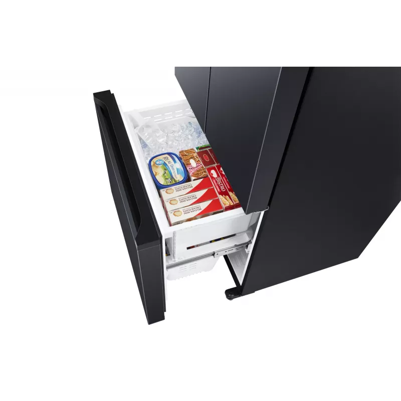 Samsung RF50C530EB1 Side-by-Side-Kühlschrank Freistehend Anthrazit