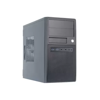 Chieftec CT-04B-OP Computergehäuse Mini Tower Schwarz