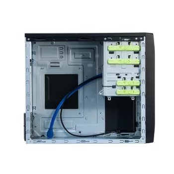 Chieftec CT-04B-OP Computergehäuse Mini Tower Schwarz